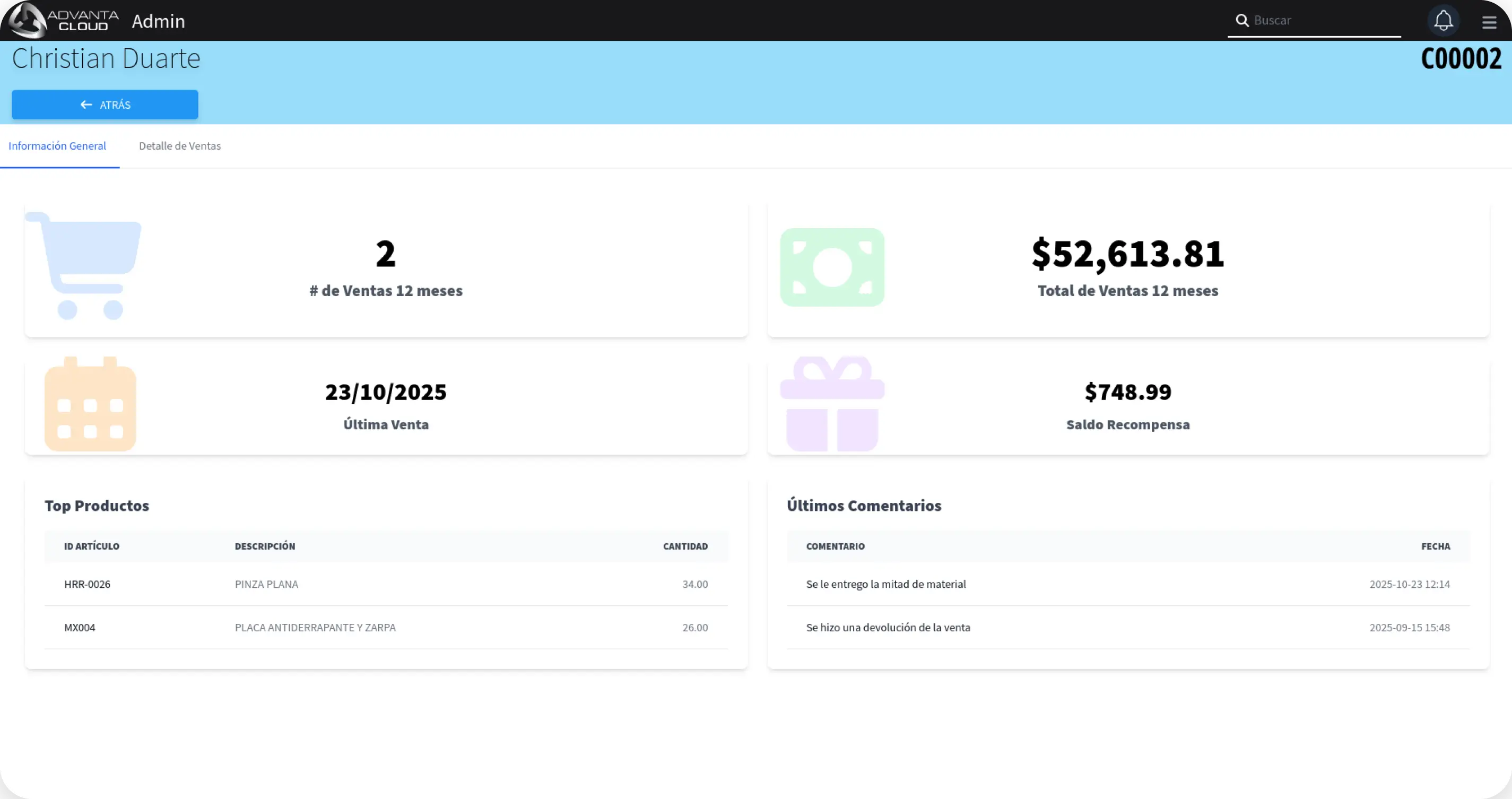 Soluciones CRM ERP en la nube - AdvantaCloud